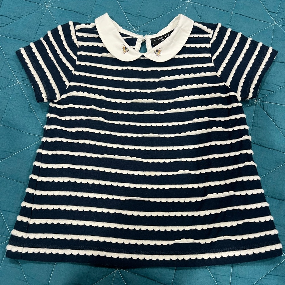 Victoria Beckham for target, 2T, Navy and White Striped Kids Set